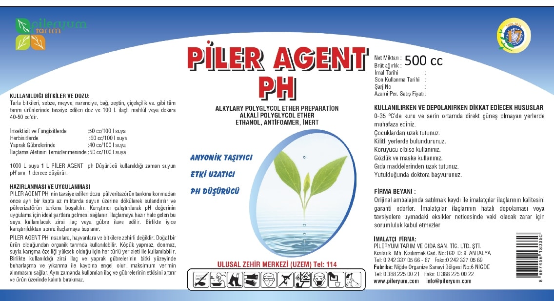 PİLER AGENT PH